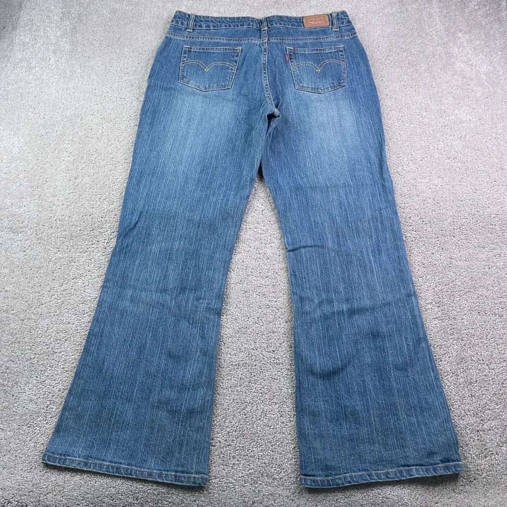 Levis Jeans Juniors‎ 18 Blue 517 Stretch Flare Stretch Denim Retro Y2K Boho